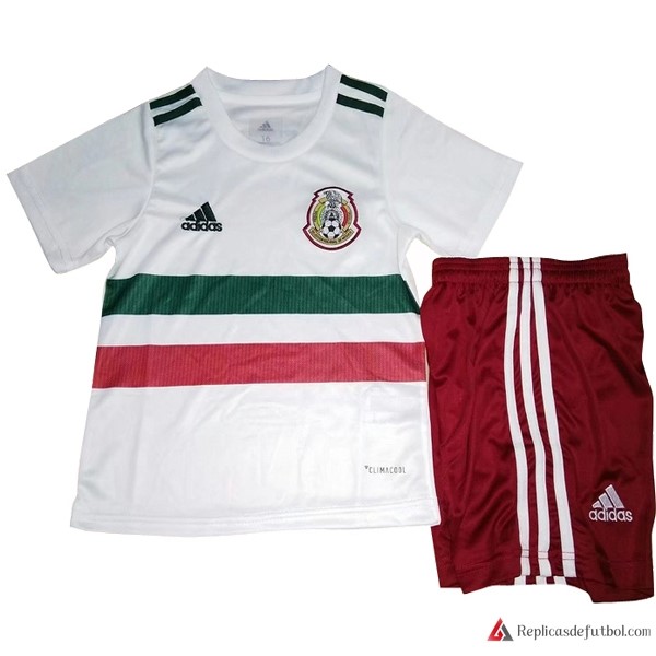 Camiseta Seleccion México Niño Segunda equipacións 2018 Verde